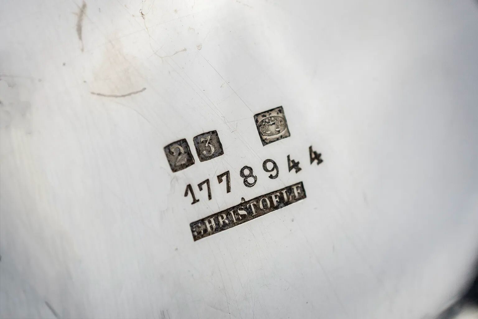Théière Christofle en métal argenté, style Louis XV Marly — fin XIXe