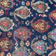 Pretty old Persian carpet of ghashghai handmade 177x328 cm