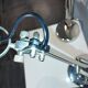 Paire de lampes articulées époque vintage 1980s design indus