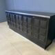 Vintage brutalist credenza, 1970s