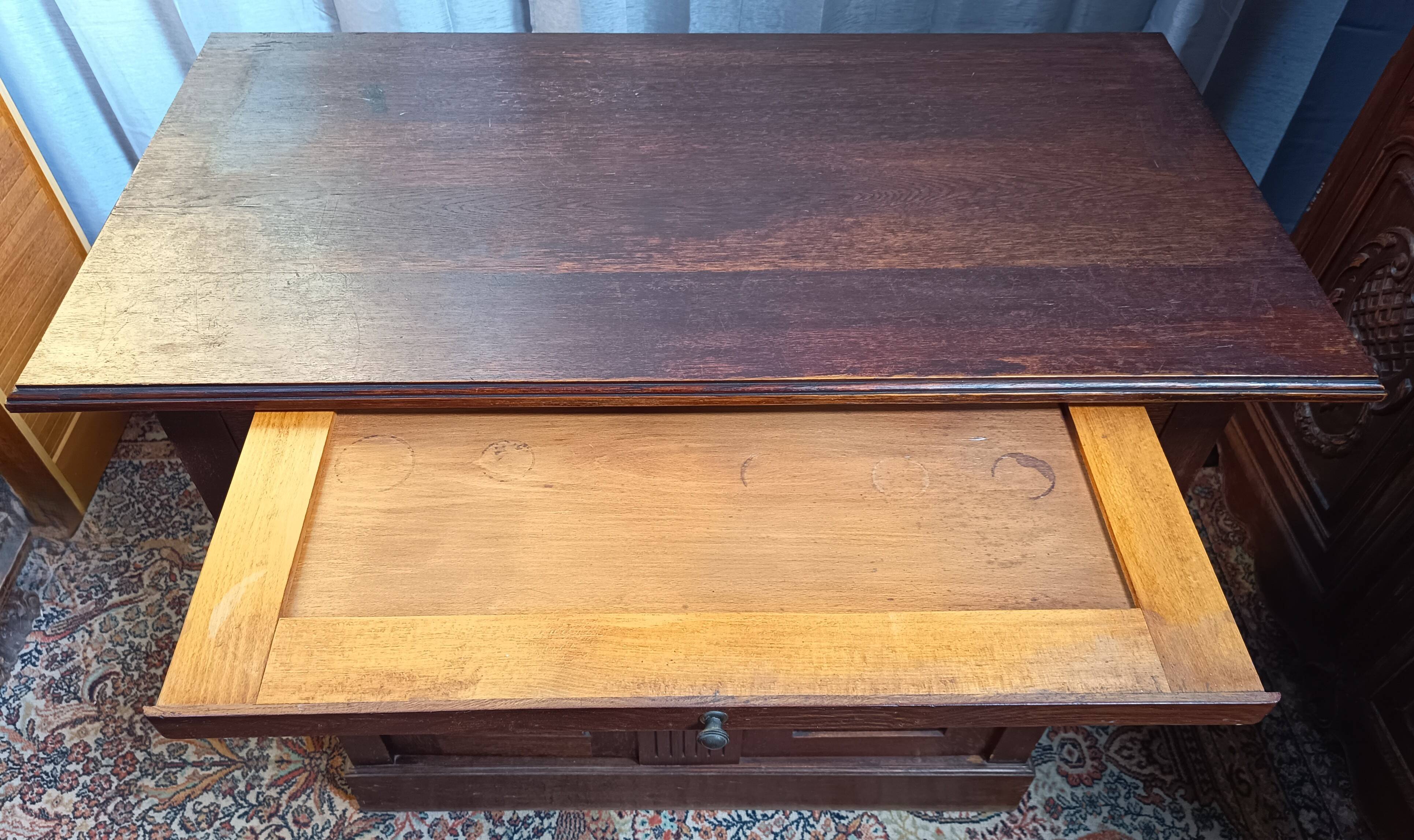 Art Deco oak sideboard
