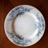 Assiette Luneville de 1875