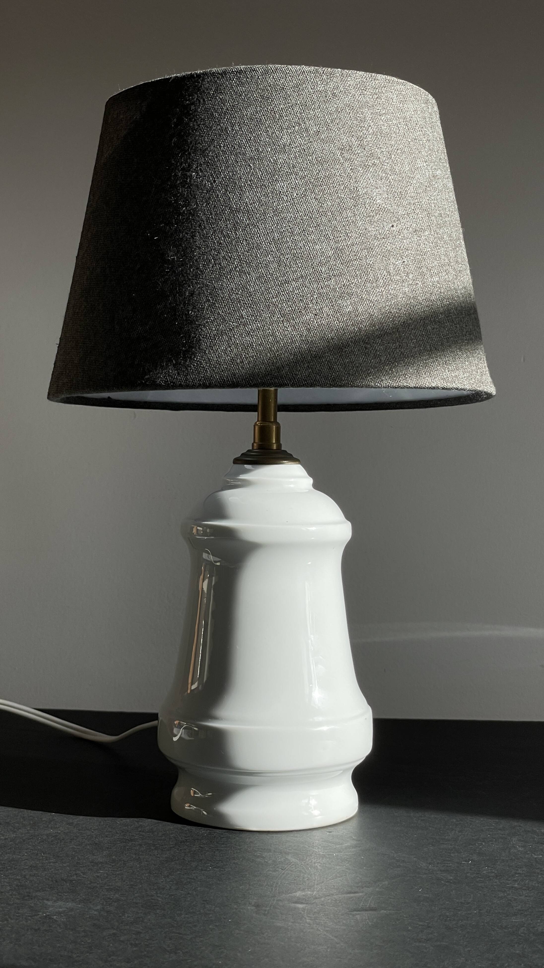 Vintage Limoges Porcelain Lamp