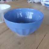 4 colorful faceted bowls