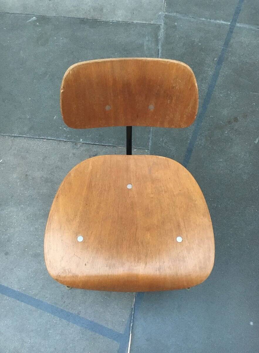 German SE 68 chair from the early Mid-Century by Egon Eiermann for Wilde+Spieth.