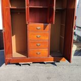 English mahogany wardrobe circa 1920
