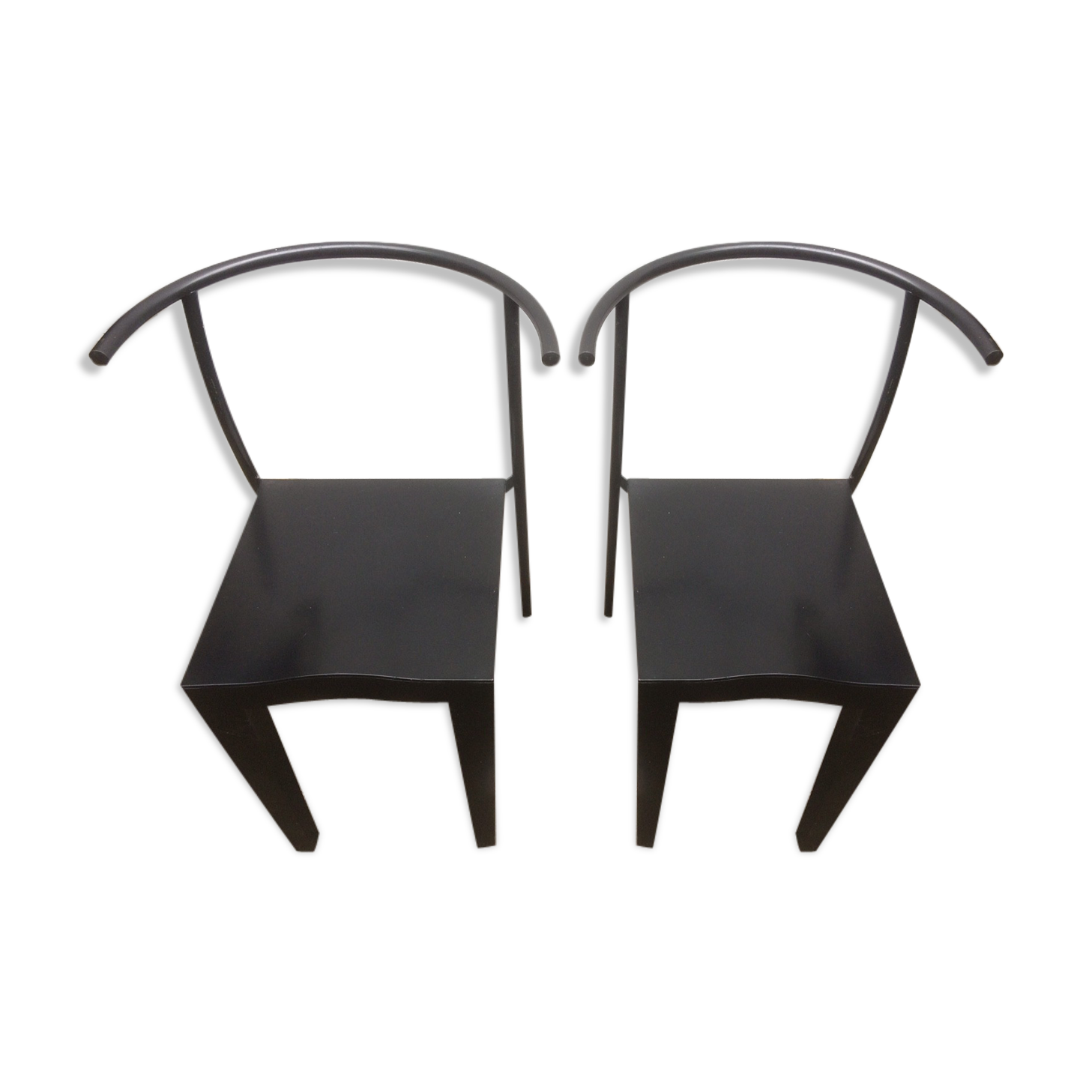 Set of 2 Starck D'Glob chairs for Kartell