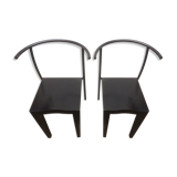 Lot de 2 chaises Starck D'Glob pour Kartell