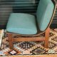 Fauteuil vintage en bois courbé