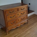 Louis XV style chest of drawers from the 50s