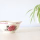 Saucière Badonviller ceramic, rose decoration, art deco, 1930, vintage French