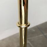 Mid-century brass floor lamp by Jacques Adnet for Valenti, Spain, 1960s.