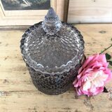 Chiseled glass candy