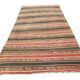 Vintage Turkish kilim handwoven 174x334 cm