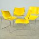 Chaises de salle à manger Matrix Krueger conçues par Thomas Tolleson, années 1970, États-Unis