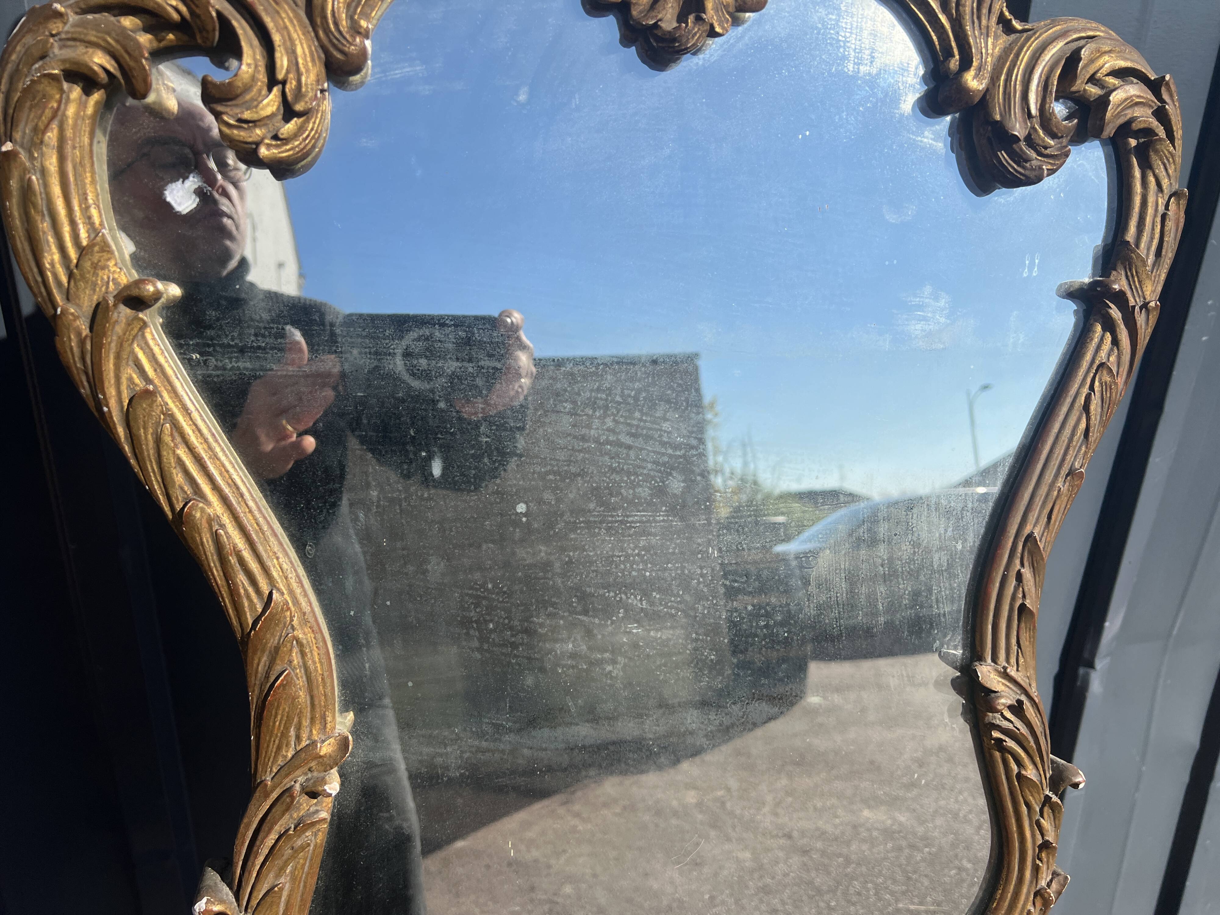 Louis XV style mirror