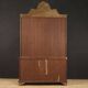 Dutch marquetry display cabinet from the 20th century