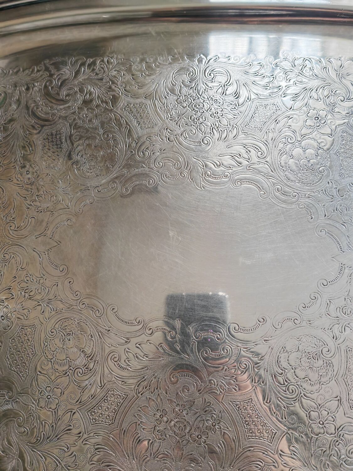 Georgian Court silver metal top