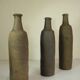 Set of 3 antique stoneware bottles from Ger