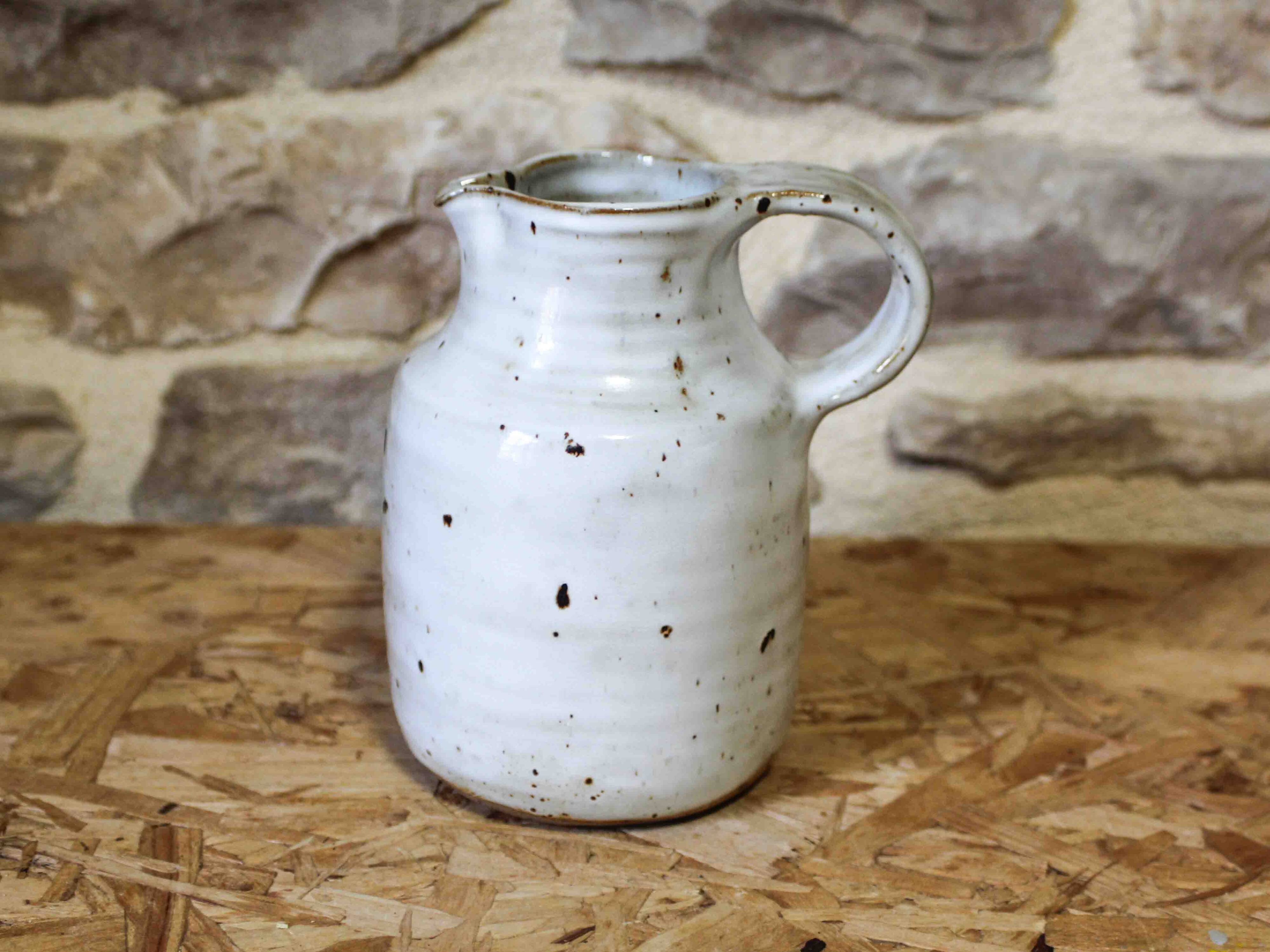 Glazed stoneware jug Yvonne Syve and Josiane Chaudet