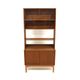 Scandinavian teak chest of drawers-bookcase, Sweden, 1960