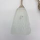 Pair of Art Deco style wall light of pressed glass