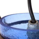 Stalactite blue glass pendant lamp by Nanny Still for Raak, 1960s