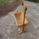 Vintage rocking doll bed cradle