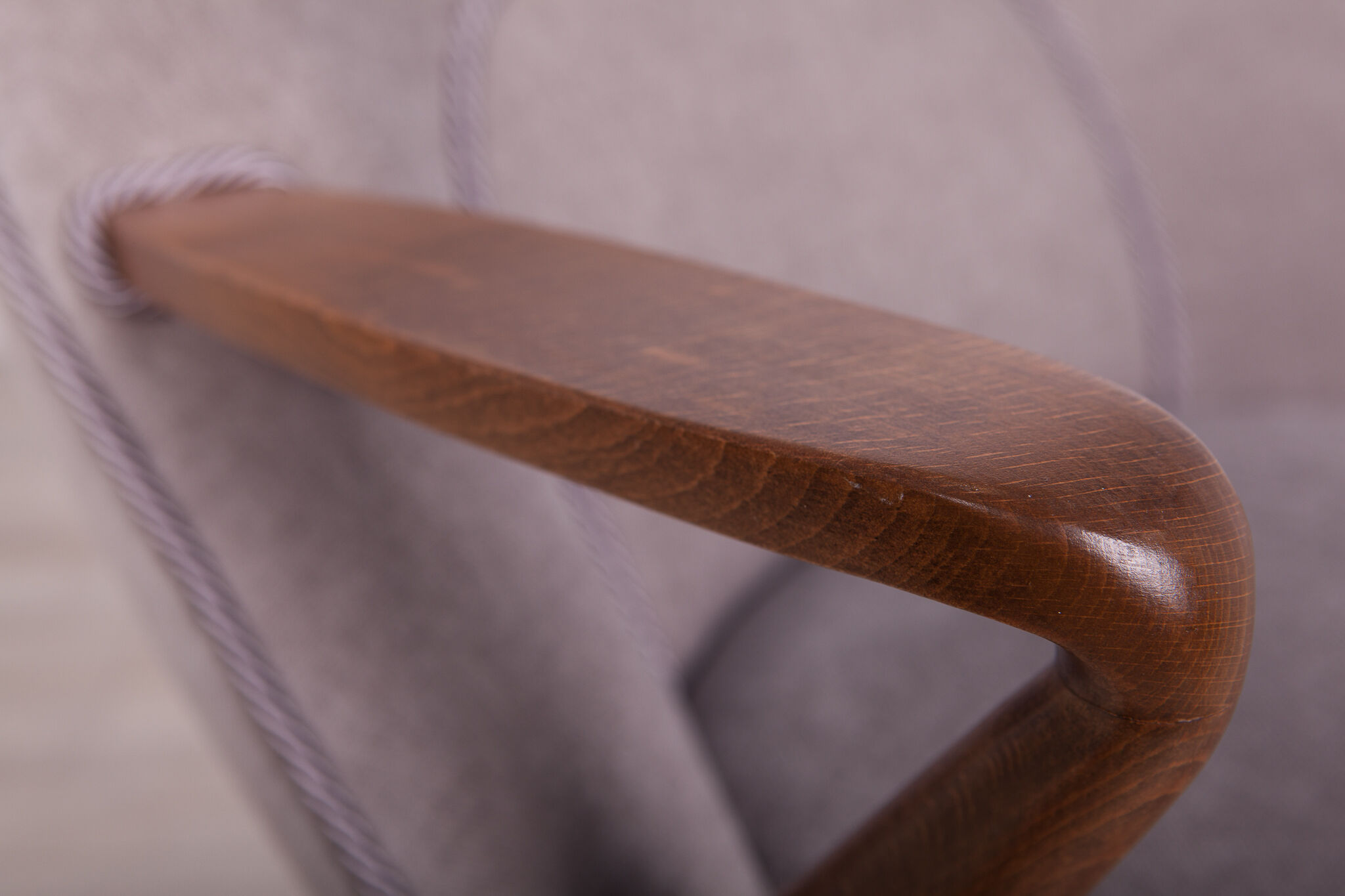 Fauteuil modèle 345 par J. Jędrychowicz & K. Racinowski pour Poznan Furniture Factory, années 1950