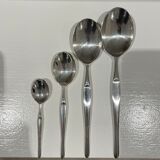 Complete housewife "Duo" designed by Tapio Wirkkala for Christofle