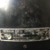 Old german bakelite round suspension
