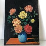 Tableau fleuri L.Henry