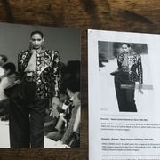 Givenchyoriginal vintage press fashion photography 1990