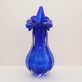 Blown glass vase by egermann, czech republic 1970