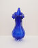 Blown glass vase by egermann, czech republic 1970