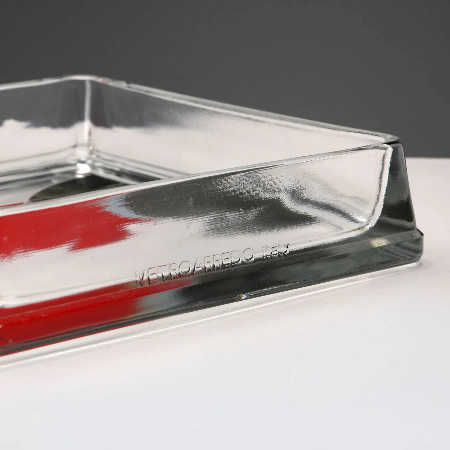 Vintage glass pocket vases, design by Eugenio Carmi, Italy 1999