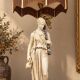 Large lamp 108 cm hebe greek goddess 1960s