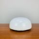 Opaline ball wall lamp made in Italy 20 cm, half sphere, vintage