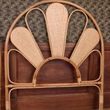 Pair of headboard Rattan and Cannage