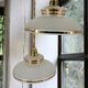 Frosted glass lamp