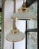 Frosted glass lamp