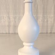 Wooden lamp foot turned by Philippe Capelle – 60s/70s