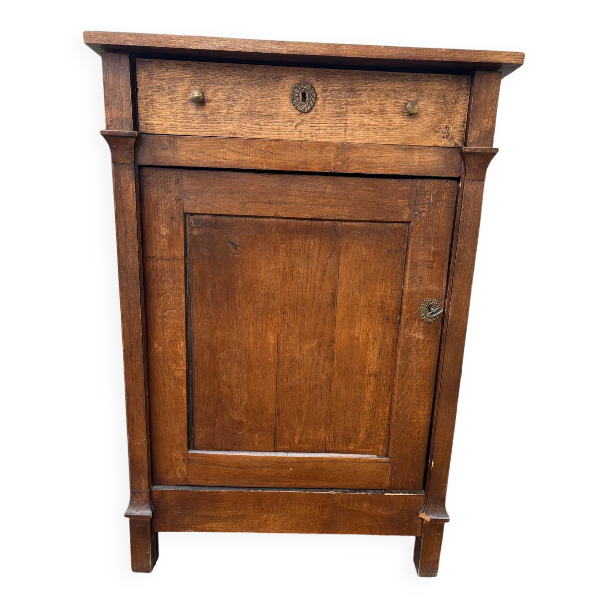Buffet parisien ancien en bois fin XIX - debut XX ème siècle
