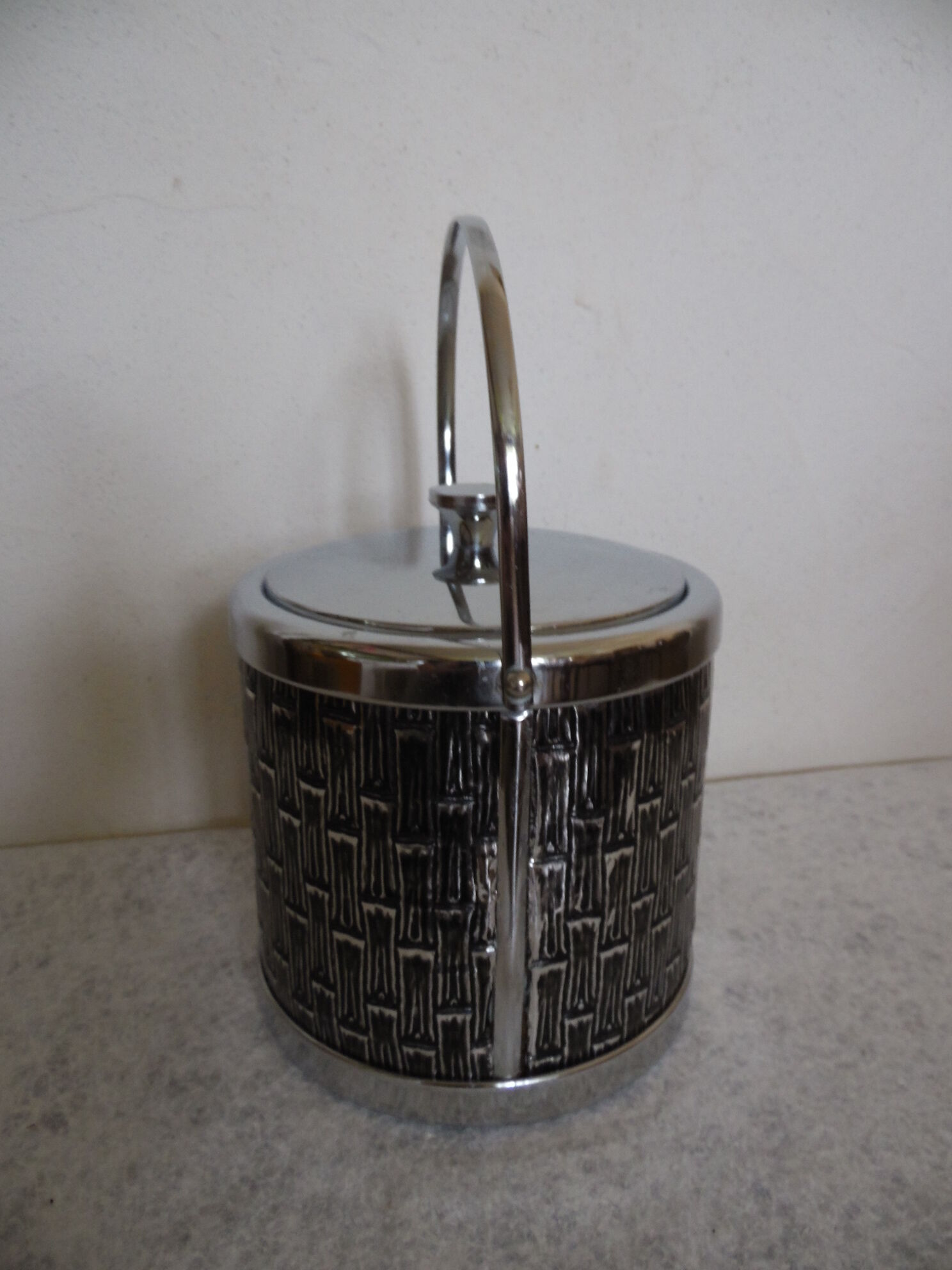 Bamboo deco ice bucket