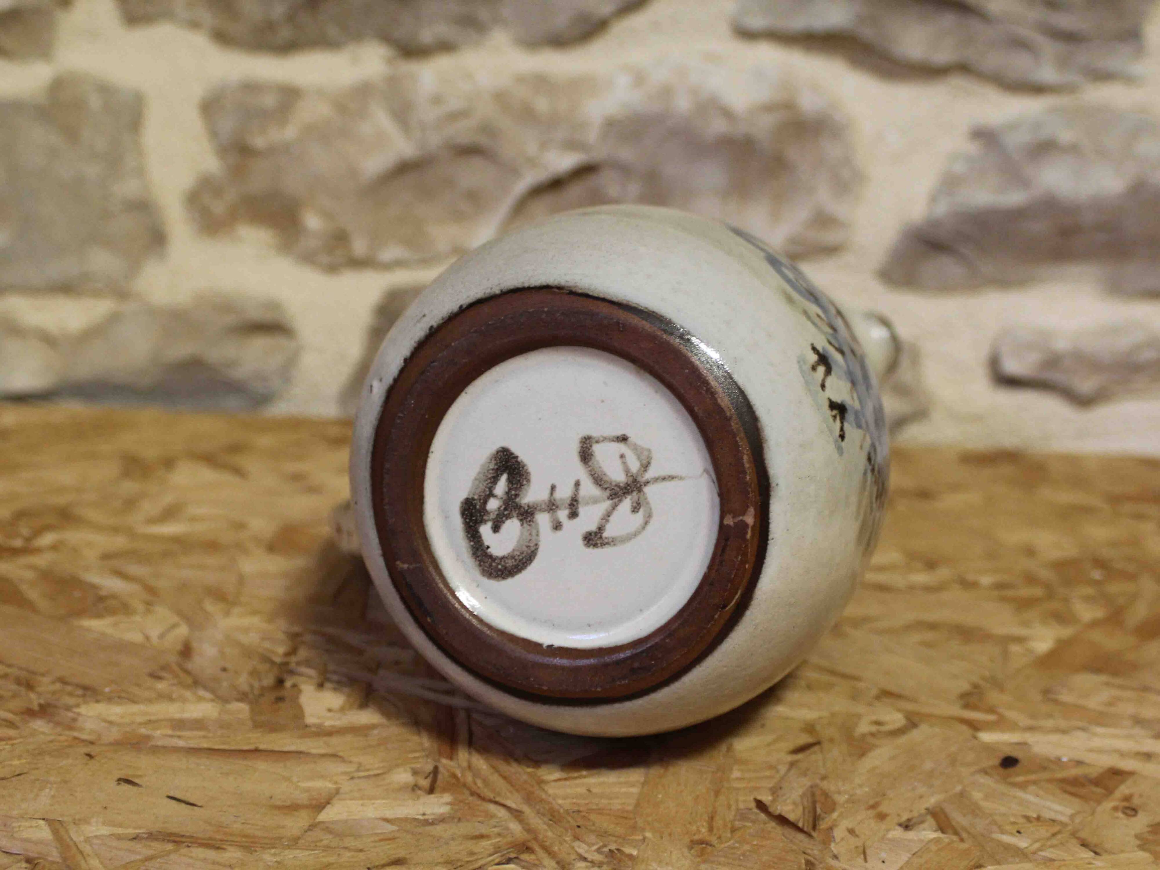 Pichet en céramique Gustave Reynaud Le Murier