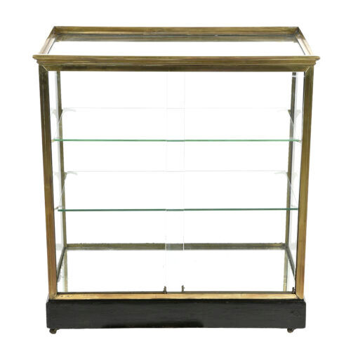 Vitrine en laiton