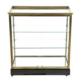 Brass showcase
