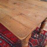 Vintage farmhouse table pich pine