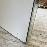 80s lacquered desk and mirror