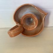 Ceramic candlestick